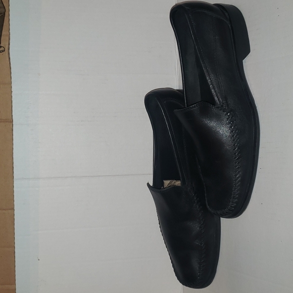 JOHNSTON & MURPHY BLACK SLIP-ON LOAFERS SHOES 9.5 main image 8
